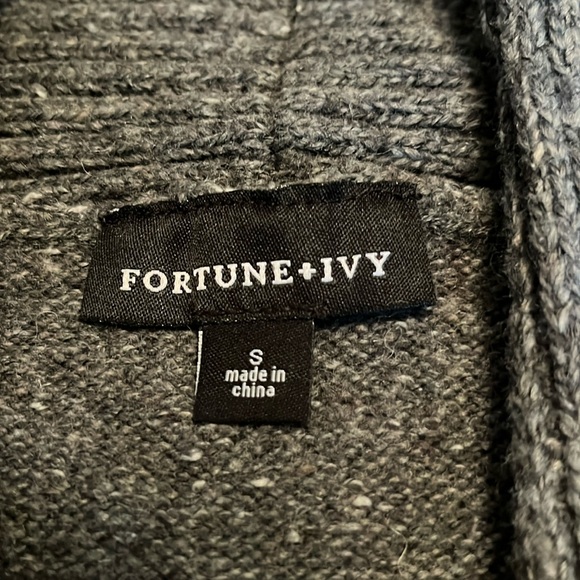 FORTUNE AND IVY LONG CARDIGAN. NWOT. SIZE SMALL. - Picture 5 of 7